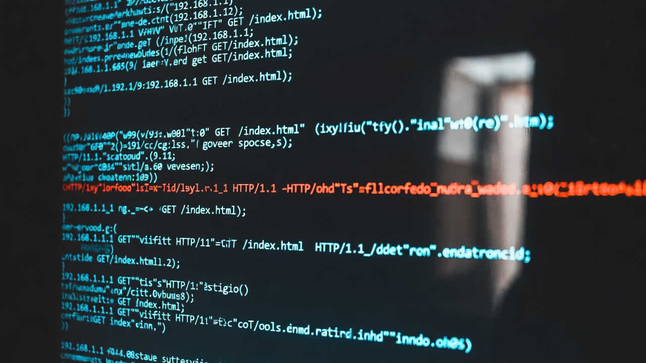 Photo of code, vulnerability detected.